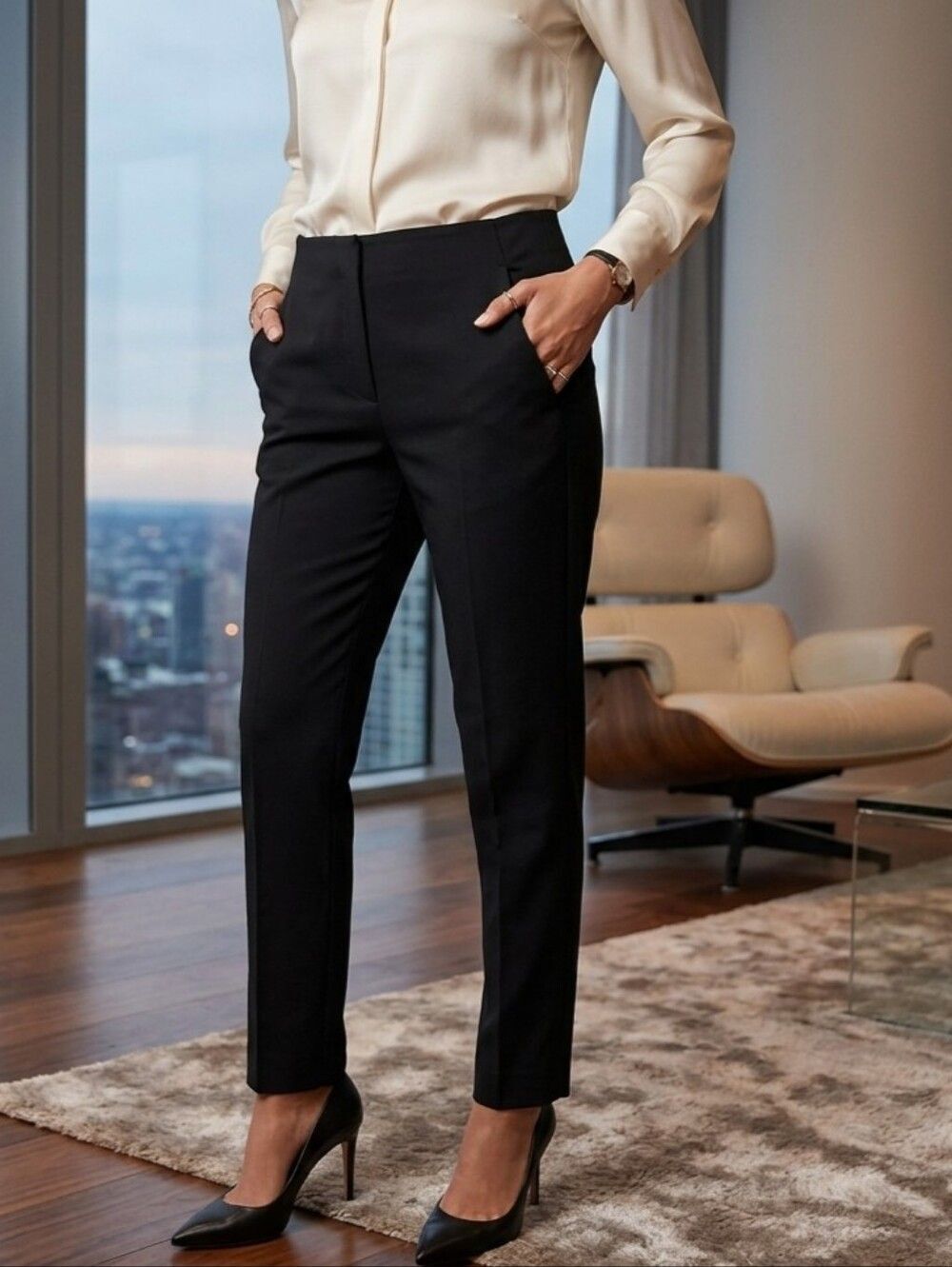 Worthington Women's Black Pantsuit Size 14